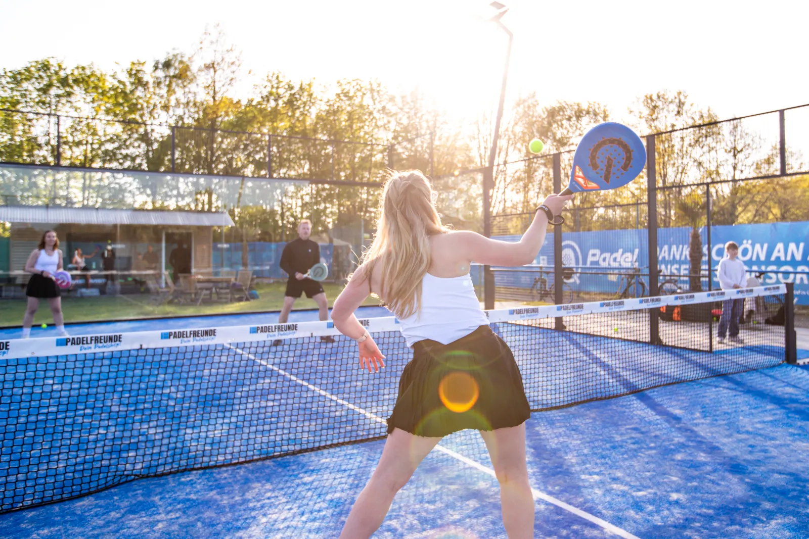 Q Padel Lifestyle Foto 14 auf dem Court