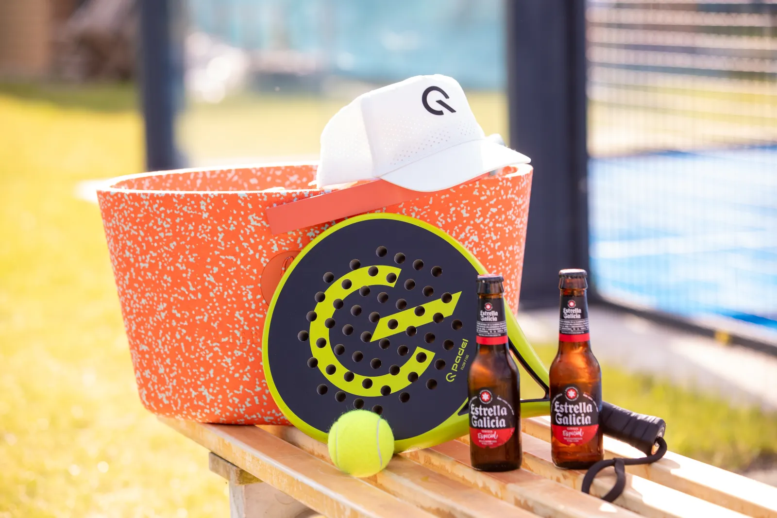 Q Padel Lifestyle Foto 33 auf dem Court